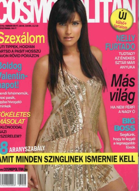 Nelly Furtado, Cosmopolitan Magazine February 2007 Cover Photo - Hungary