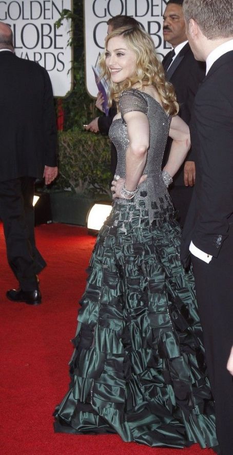 Madonna At The 69th Annual Golden Globes (2012) Picture - Photo of The ...