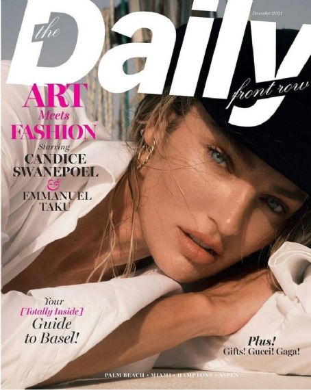 Candice Swanepoel - Daily Front Row Magazine Cover [United States] (December 2021)