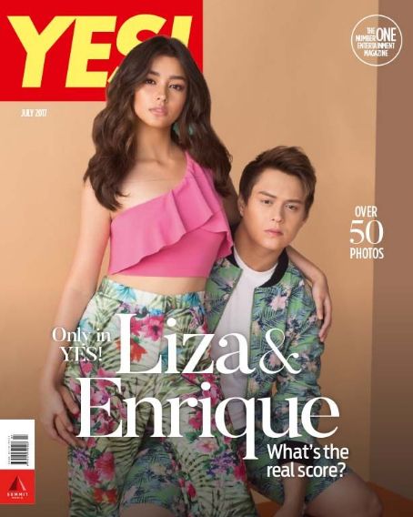 Enrique Gil, Liza Soberano, Enrique Gil And Liza Soberano, Yes Magazine ...