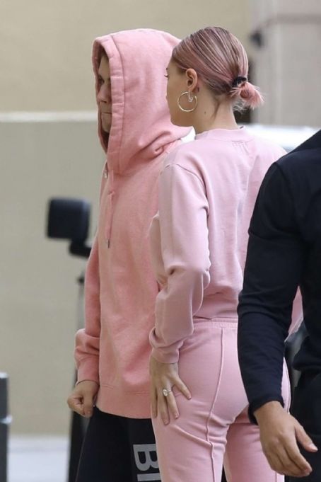 Hailey Baldwin and Justin Bieber – Arriving at West Valley Medical Center in Encino