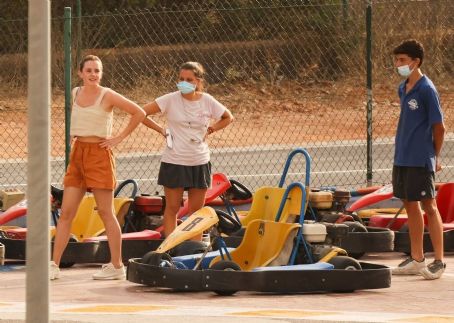 Emma Watson – Riding Go Karting in Ibiza | Emma Watson Picture