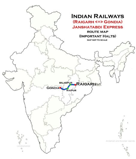 Raigarh Gondia Jan Shatabdi Express