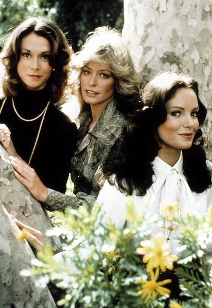 Farrah Fawcett, Kate Jackson and Jaclyn Smith in Charlie´s Angels (1976)