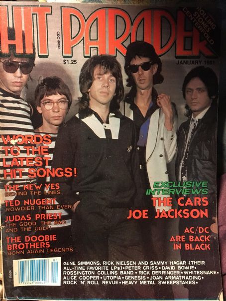 Ric Ocasek, Elliot Easton, Greg Hawkes, The Cars, Ben Orr, David 