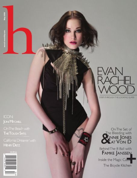 Evan Rachel Wood, H Magazine May 2008 Cover Photo - United States