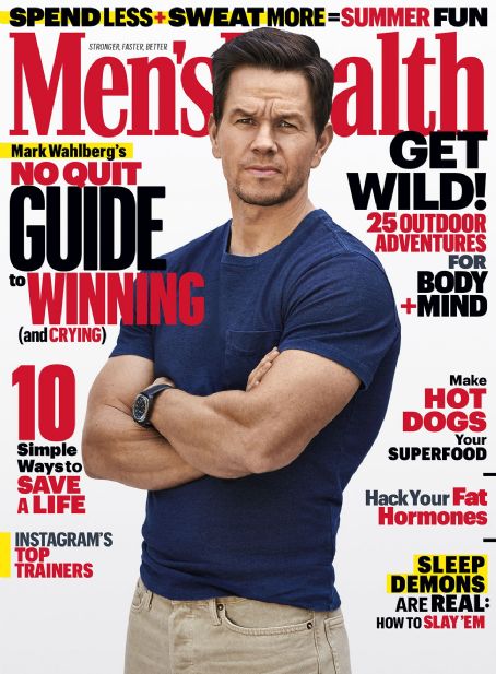 Mark Wahlberg, Men's Health Magazine July 2020 Cover Photo - United States