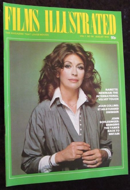 Nanette Newman - Films Illustrated Magazine Cover [United Kingdom] (August 1978)