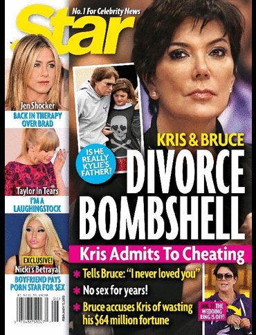 Jennifer Aniston Fuck Horses - Jennifer Aniston, Caitlyn Jenner, Kris Jenner, Taylor Swift, Kylie Jenner,  Bruce Jenner and Kris Jenner, Nicki Minaj, Star Magazine 11 February 2013  Cover Photo - United States