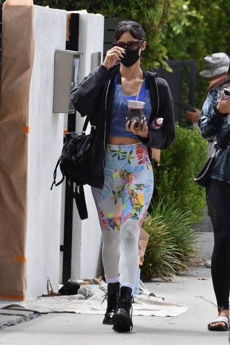 Sofia Boutella – In yoga outfit seen after gym in West Hollywood -  FamousFix.com post