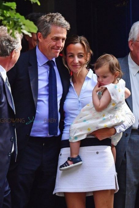 Hugh Grant and Anna Elisabet Eberstein
