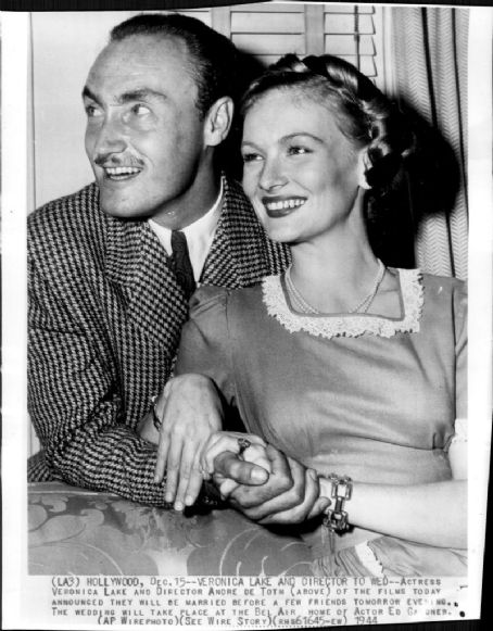 Veronica Lake and Andre De Toth