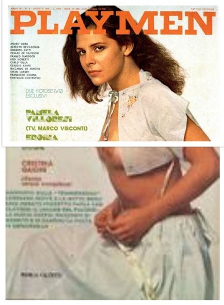 Pamela Villoresi - Playmen Magazine Cover [Italy] (1 August 1975)