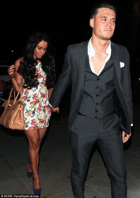 Charlie Sims and Vicky Pattison