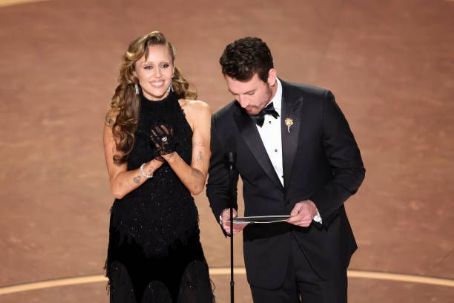 Miley Cyrus and Miles Teller - The 97th Annual Academy Awards