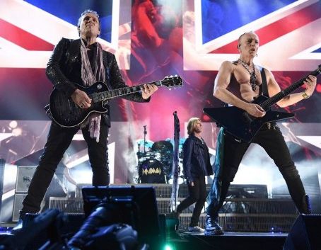 Def Leppard performs at the 2019 Rock & Roll Hall Of Fame Induction Ceremony - Show at Barclays Center on March 29, 2019 in New York City