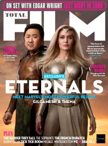 Eternals - Total Film Magazine Cover [United Kingdom] (October 2021)