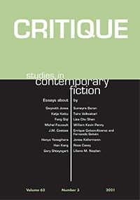 Critique: Studies in Contemporary Fiction
