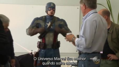 Chris Evans - Marvel's Captain America: 75 Heroic Years