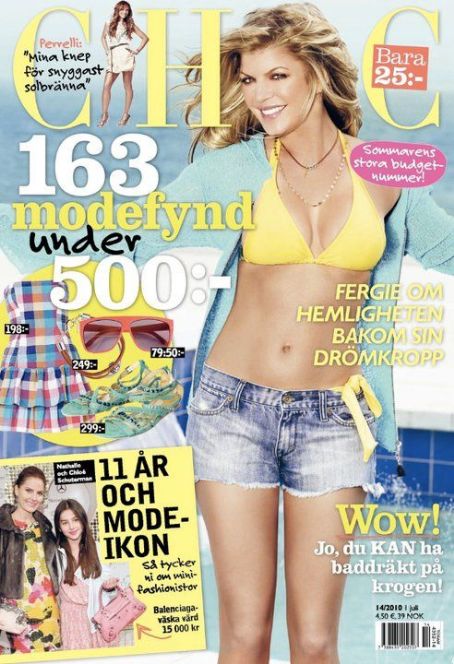 Fergie - Chic Magazine Cover [Sweden] (1 July 2010)
