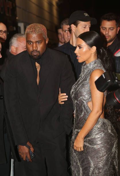 Kim Kardashian and Kanye West – Arrives at Cher Musical in New York