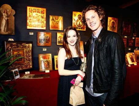 Danielle Panabaker and Zachary Abel