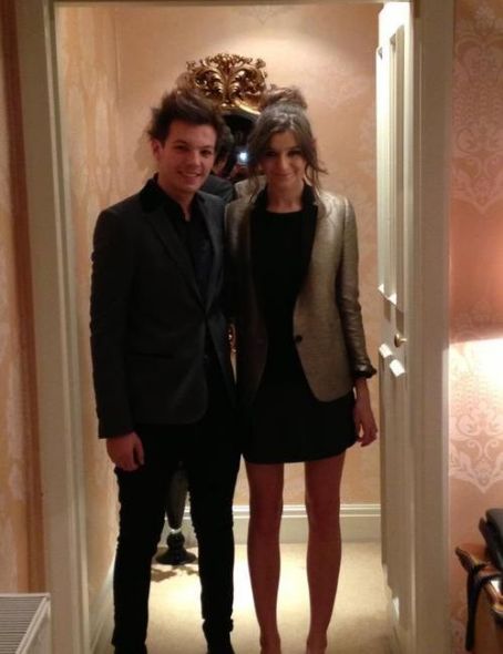 Louis Tomlinson and Eleanor Calder