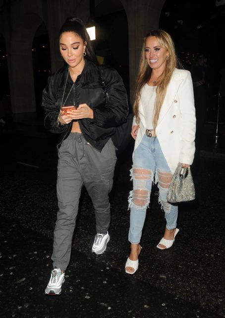 Tulisa Contostavlos – And Michelle McKenna seen together at Mano Mayfair in London