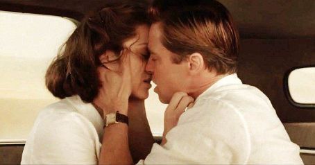Marion Cotillard and Brad Pitt