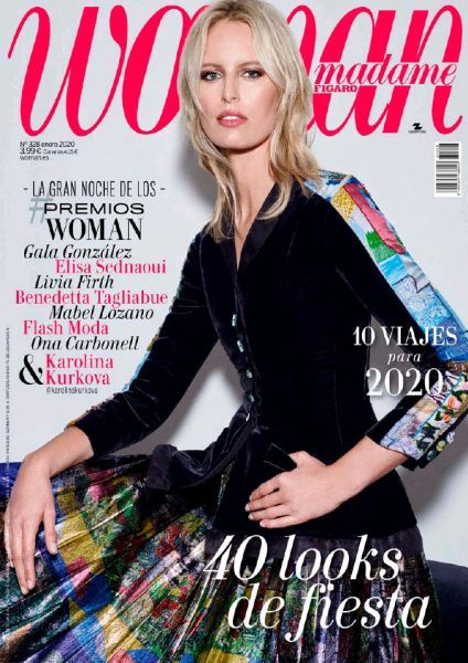 Karolina Kurkova - Woman Magazine Cover [Spain] (January 2020)