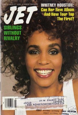 Whitney Houston, Jet Magazine 06 July 1987 Cover Photo - United States