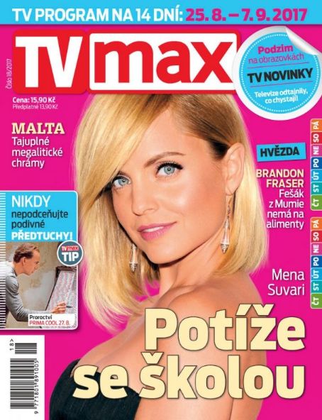 Mena Suvari - TV Max Magazine Cover [Czech Republic] (25 August 2017)