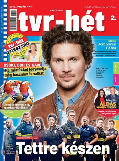 Ervin Nagy - Tvr-hét Magazine Cover [Hungary] (7 January 2019)