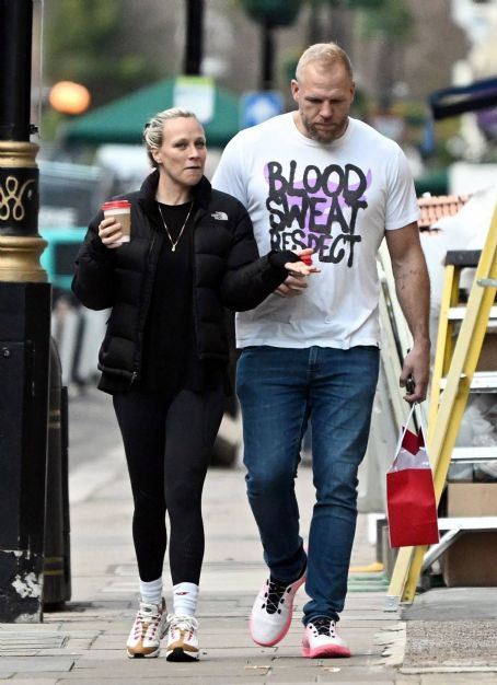 Chloe Madeley Pictured With Her Husband James Haskell In London Famousfix