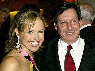 Katie Couric and Tom Werner