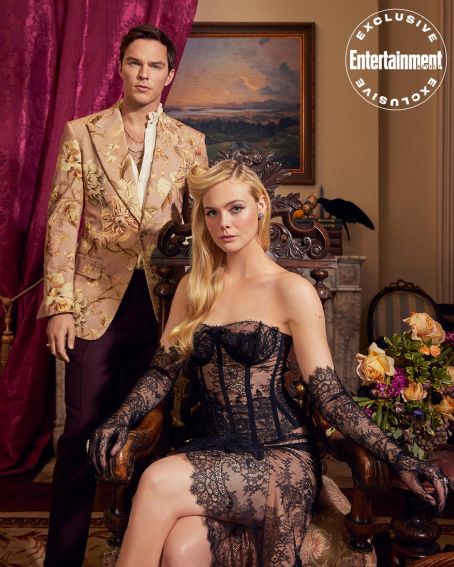 Elle Fanning and Nicholas Hoult – Entertainment Weekly Digital Cover by Ren Adkins (2021)