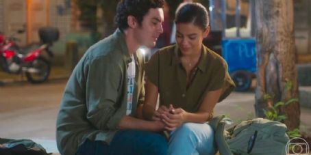 Bella Campos and Gabriel Contente