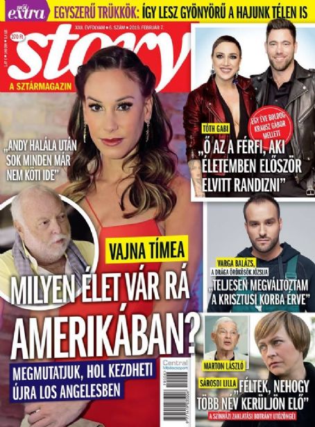 Gyozo Szabo and Judit Rezes - Story Magazine Cover [Hungary] (7 February 2019)