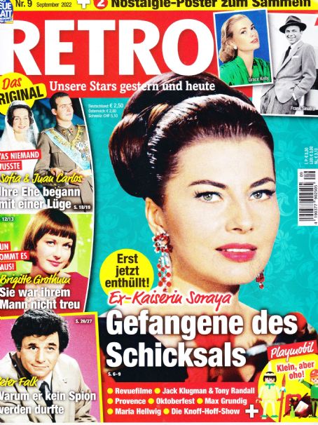 Princess Soraya - Retro Magazine Cover [Germany] (September 2022)