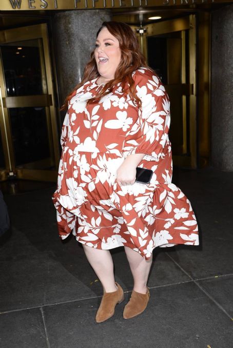 Chrissy Metz – Seen Exiting The NBC Studios In New York - FamousFix