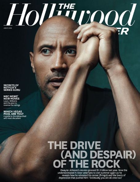 Dwayne Johnson, The Hollywood Reporter Magazine 27 June 2014 Cover ...