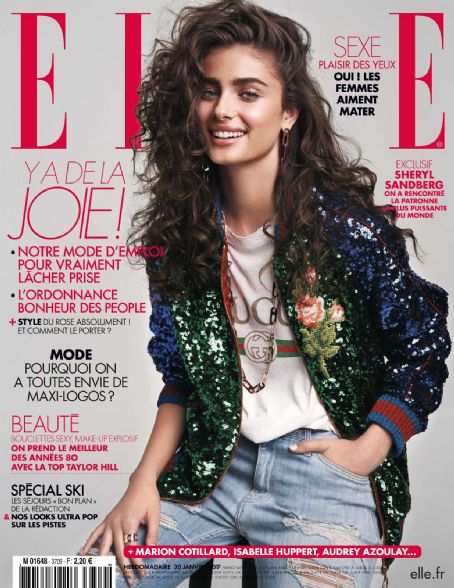Taylor Marie Hill, Elle Magazine 20 January 2017 Cover Photo - France