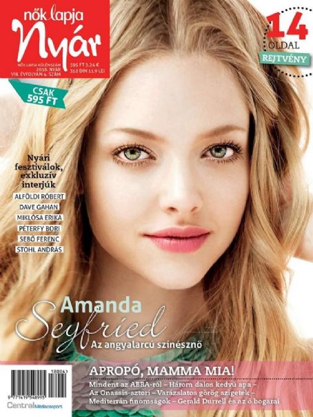 Amanda Seyfried, Nők Lapja Különszám Magazine June 2018 Cover Photo
