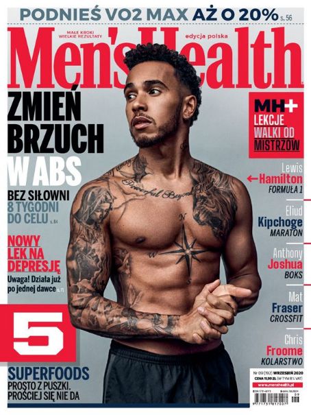 Lewis Hamilton - Men's Health Magazine Cover [Poland] (September 2020)