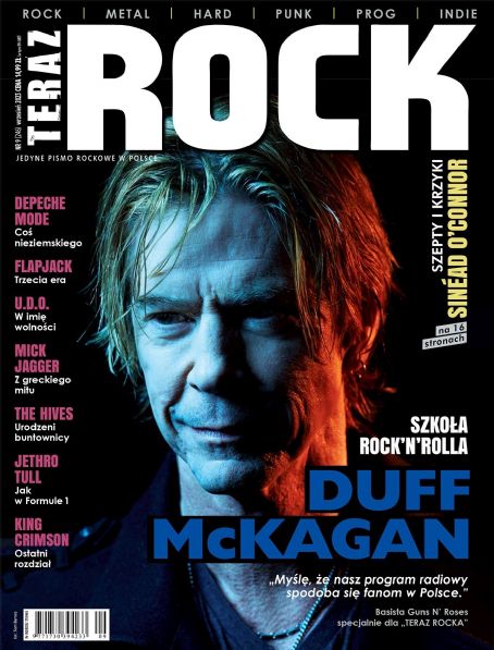 Duff McKagan, Teraz Rock Magazine September 2023 Cover Photo - Poland