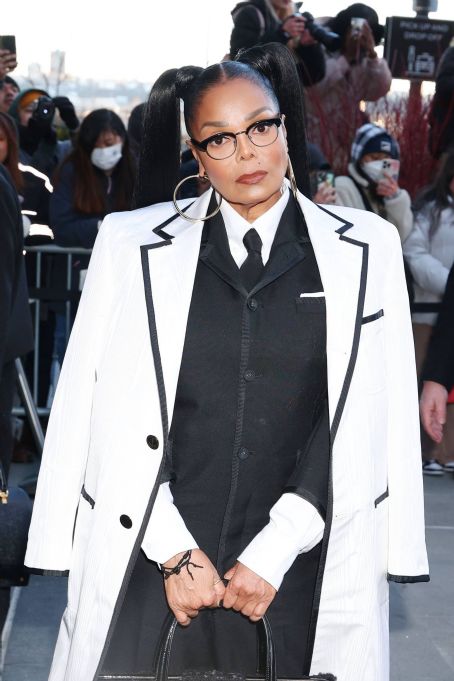Janet Jackson – Thom Browne fashion show in New York