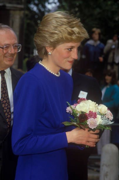 Princess Diana at a reception for Help the Aged, Islington, London - 24 ...