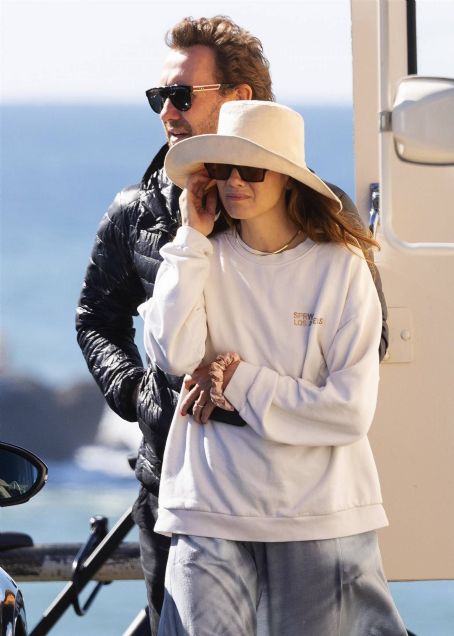 Michelle Monaghan – with her husband Peter White at Avalon in Sydney