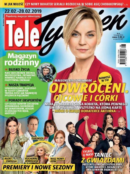 Malgorzata Foremniak, Tele Tydzień Magazine 22 February 2019 Cover ...