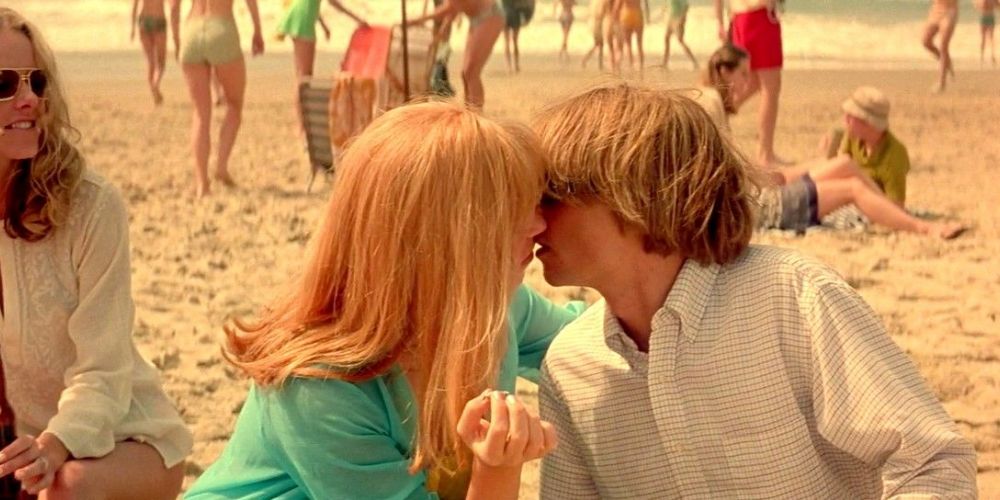 Franka Potente and Johnny Depp